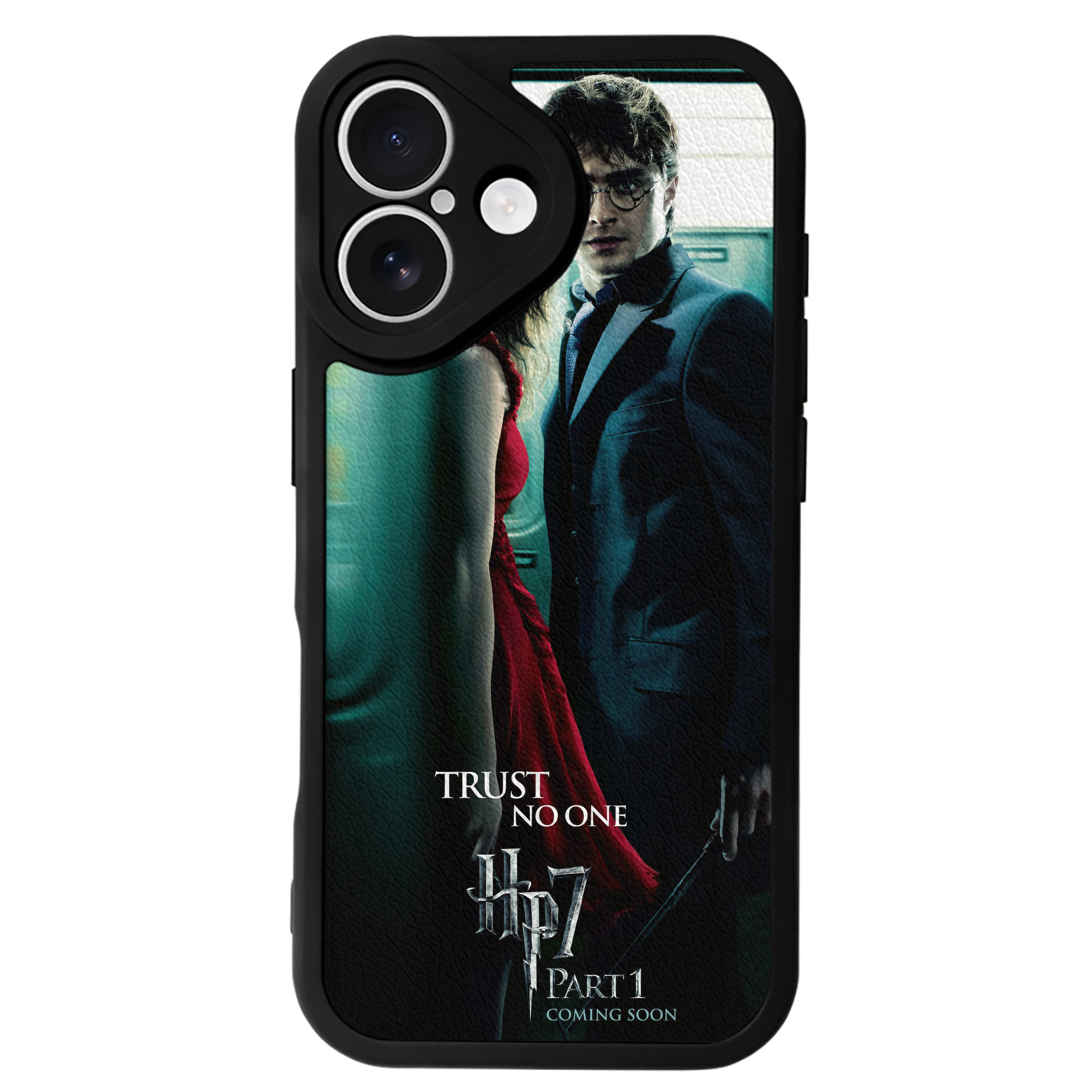 （画像用） Harry Potter ハリー・ポッターシリーズ 【iPhone 16シリーズ対応】シリコンスマホケース（レザー調） 材質：シリコン